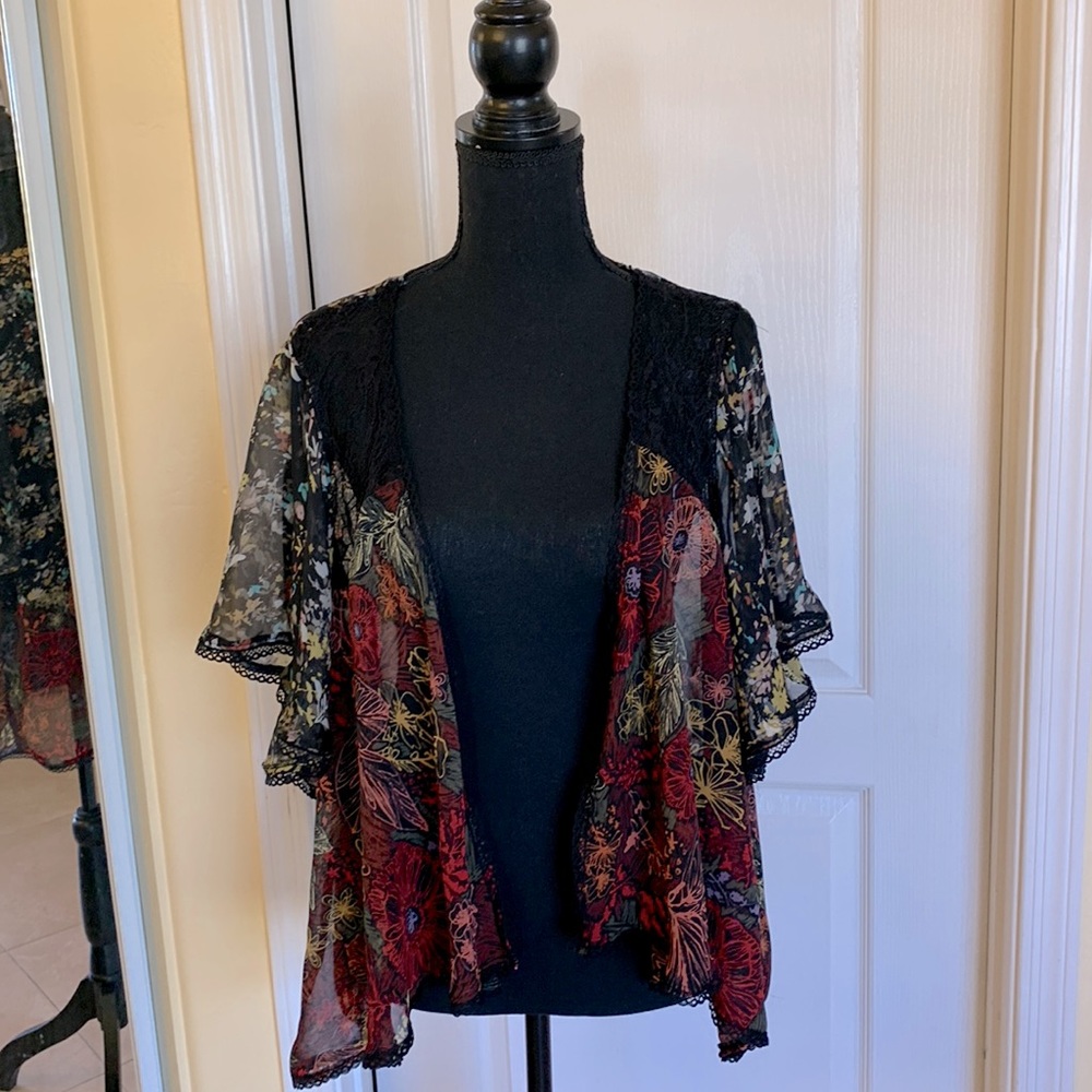 Sheer vest
